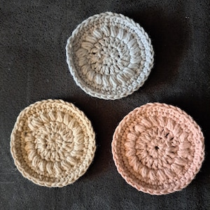 set of make-up pads
