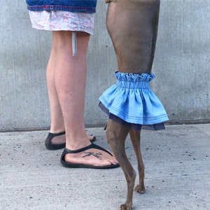 Italiaanse windhond denim rok NIEUW
