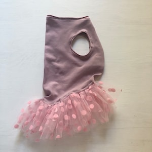 Italian Greyhound dress Powder Pink