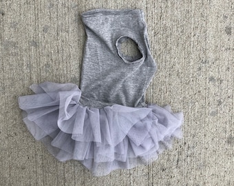 Italian Greyhound Dress Gray