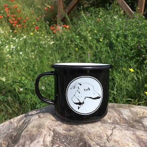 Italian Greyhound Enamel Mug Italian Greyhound Enamel Mug