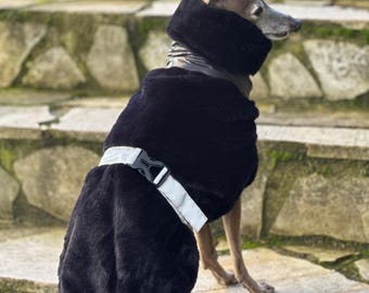 Italian Greyhound Wintercoat faux fur