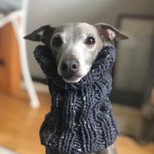 Scaldacollo Snood per un cane Navy