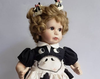 genuine porcelain collectible doll limited edition