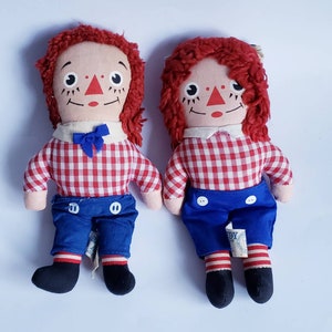 ラガディ　アン＆アンディ　人形　ニッカーボッカー ヴィンテージ ニッカーボッカー ラガディ アン＆アンディ ドール