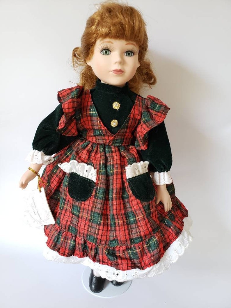 The AMERICANA SWEETHEART COLLECTION Doll Fine Porcelain Doll Etsy