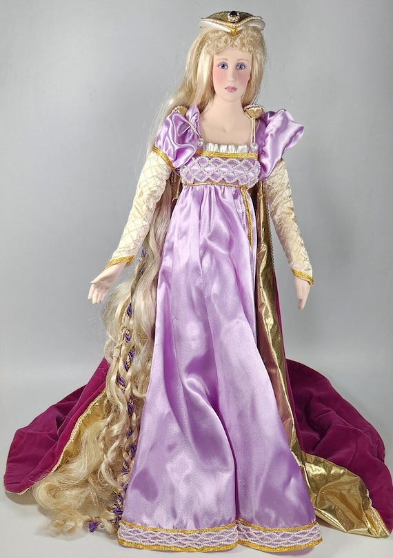 Rapunzel Franklin Heirloom Doll by Franklin Mint - Genuine Fine