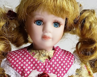 Genuine Fine Porcelain Doll, Collectible Doll, Limited Edition - DIY Projects
