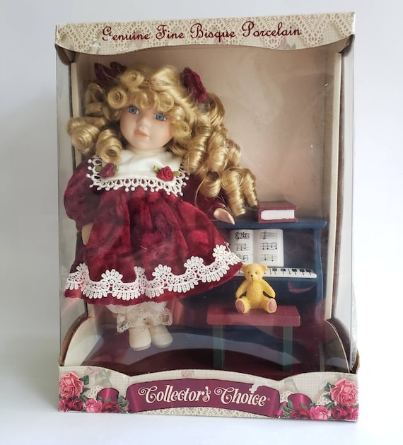 collector's choice genuine fine bisque porcelain dolls limited edition