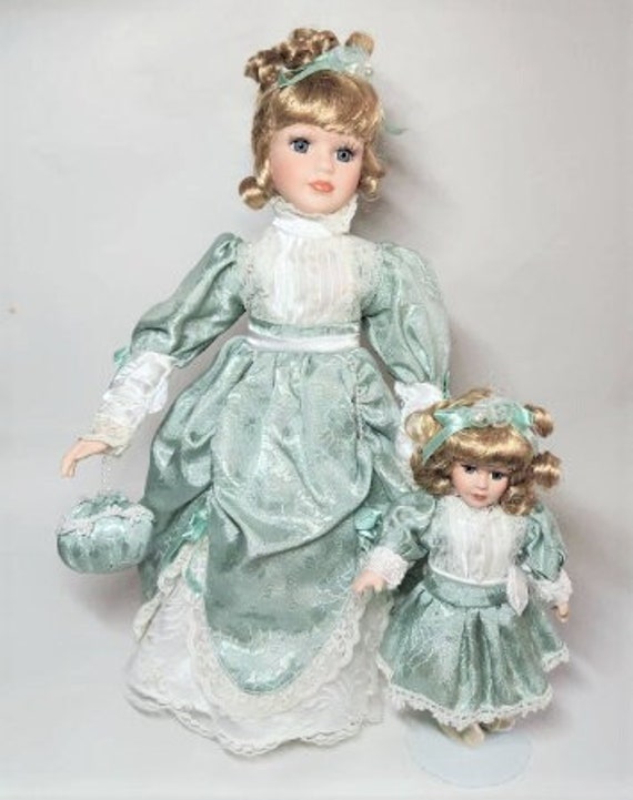 Genuine Fine Bisque Porcelain Doll