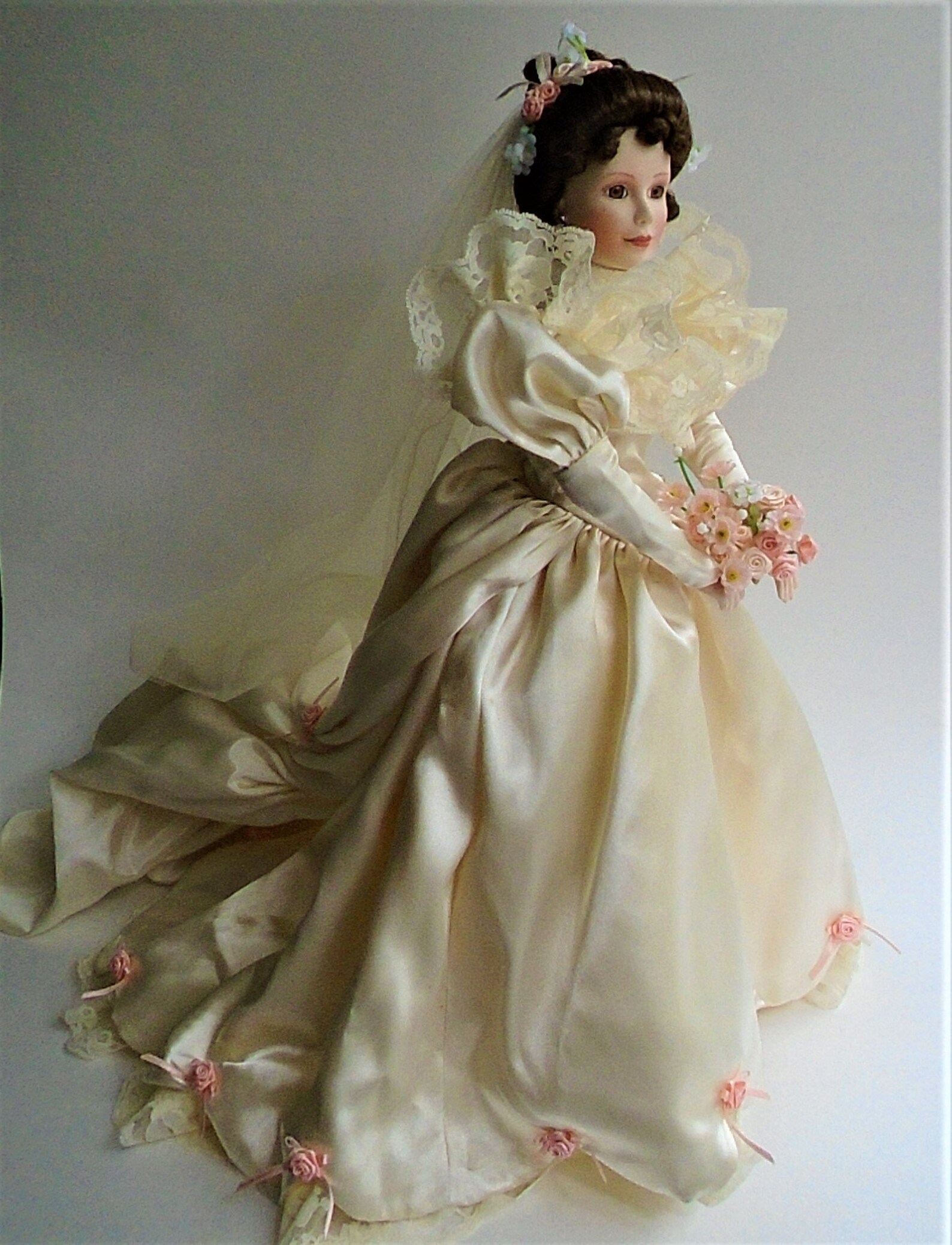 Ashton Drake Porcelain Bride Doll elizabeth's Etsy