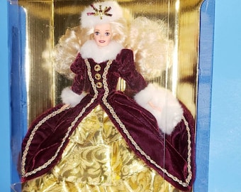 Muñeca Barbie Edición Especial Felices Fiestas 1996 - Nueva en su caja original.
