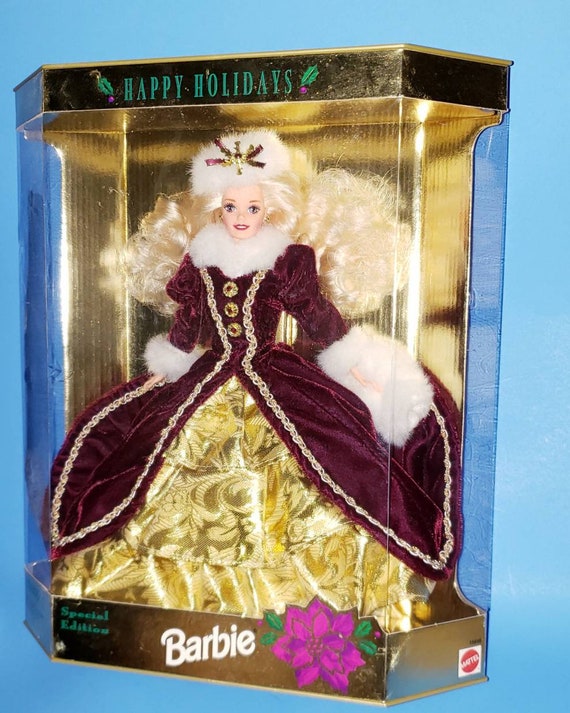 Barbie Doll Happy Holidays Special Edition 1996 - New Original Box