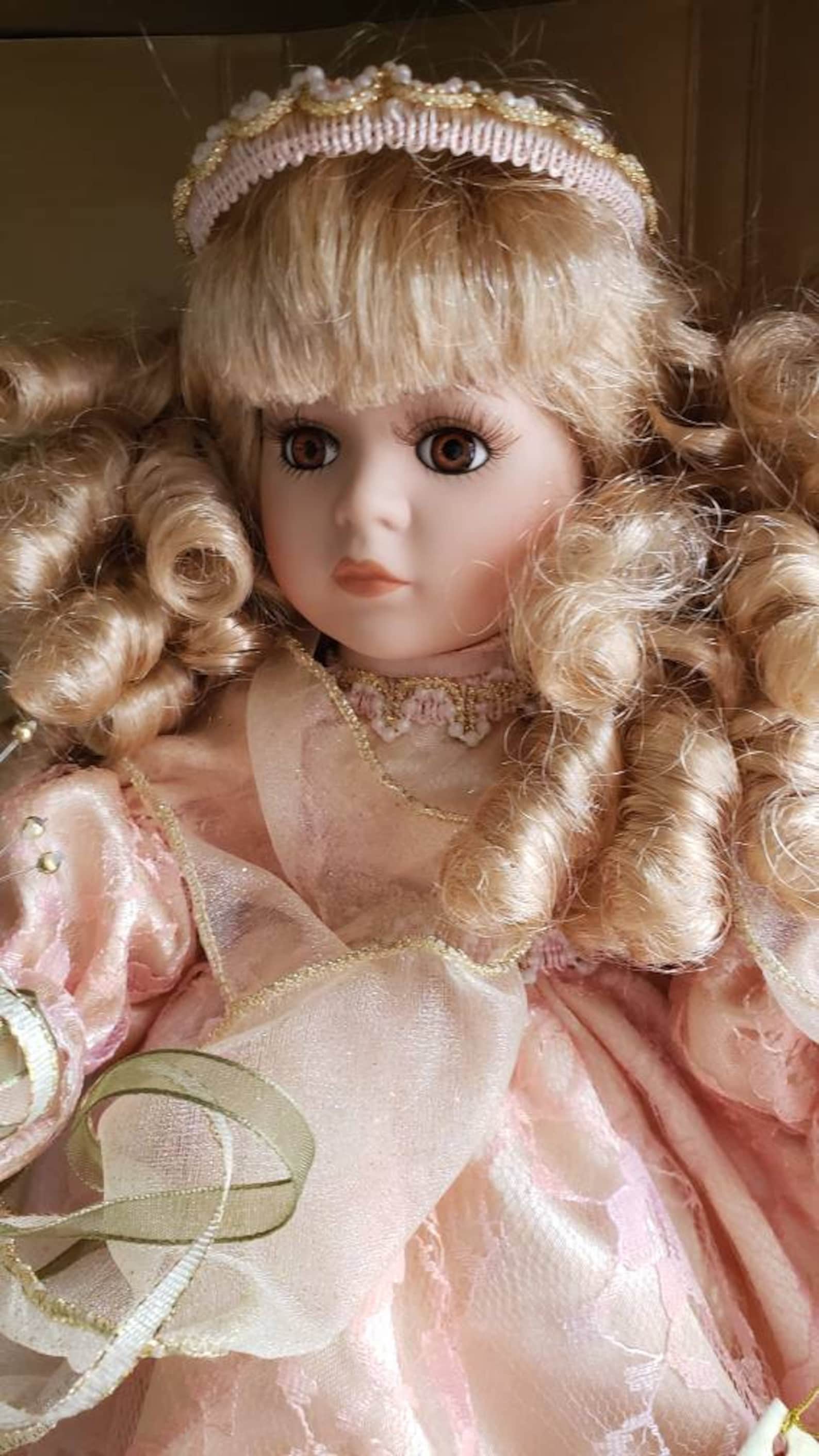 Genuine Fine Bisque Porcelain Angel Doll Collector's Etsy