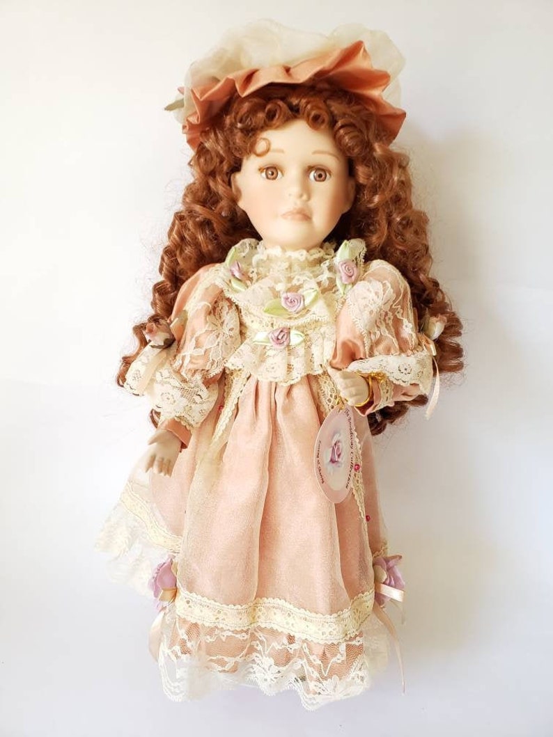 genuine porcelain collectible doll