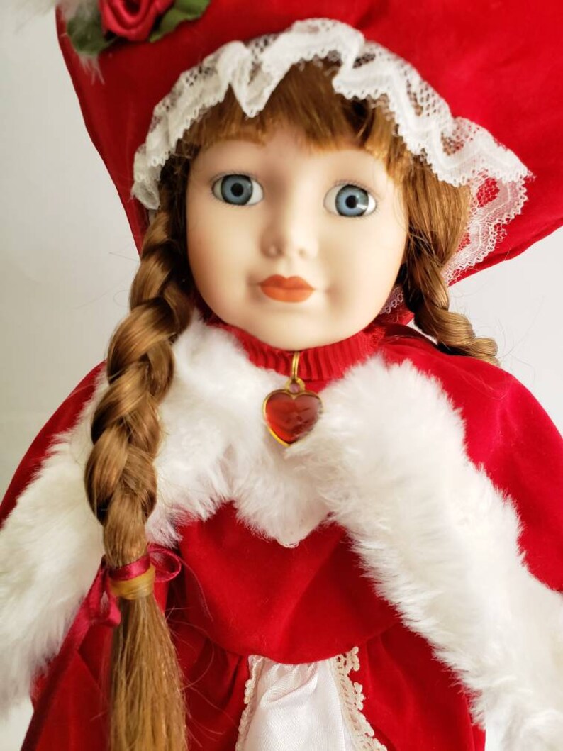 Genuine Fine Bisque Porcelain Doll Genuine Fine Bisque Porcelain Doll Limited Edition Holiday | Etsy
