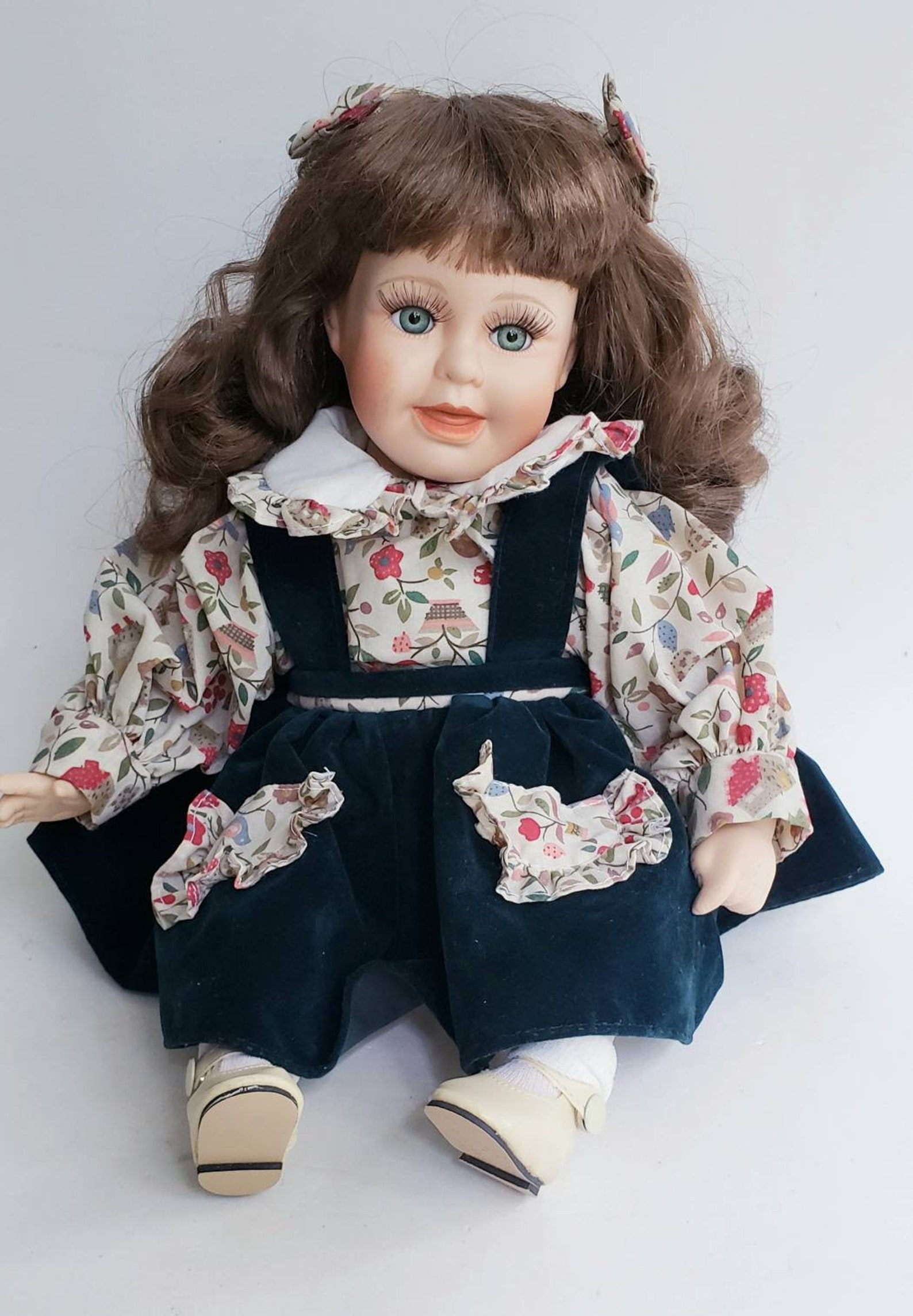 GENUINE PORCELAIN DOLL Fine Bisque Porcelain Doll Limited Etsy