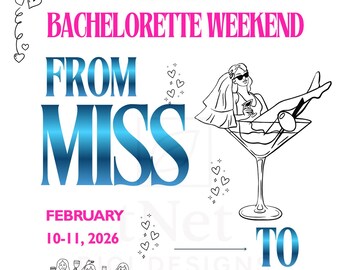 Invitación editable para despedida de soltera / Invitación divertida para despedida de soltera (Descarga digital)