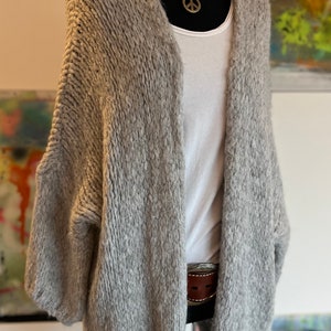 Cardigan//Strickjacke//Eisblau//Größe 36-44//Must have// Bild 5