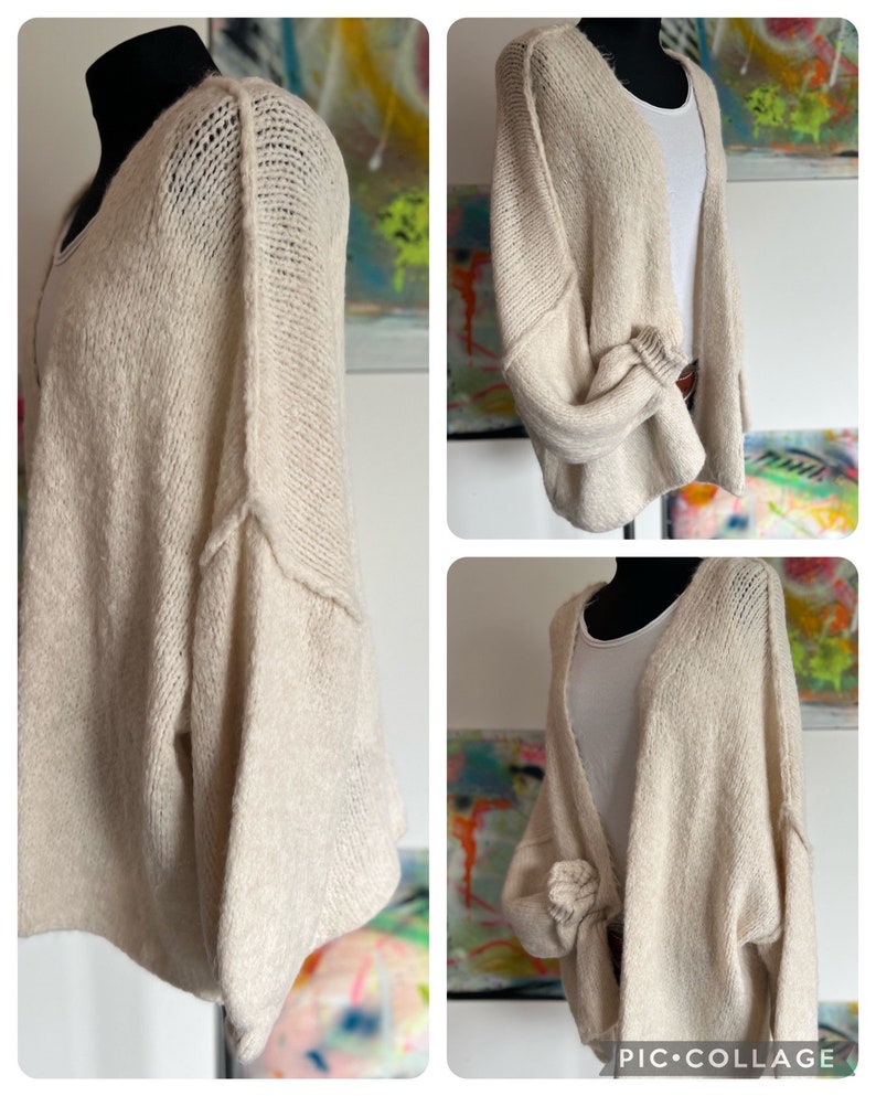 Cardigan//Strickjacke//beige//Größe 36-44//Must have// Bild 7