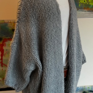 Cardigan//Strickjacke//Eisblau//Größe 36-44//Must have// Bild 1