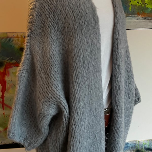 Cardigan//Strickjacke//Eisblau//Größe 36-44//Must have//