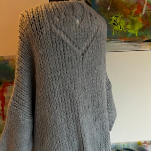 Cardigan//Strickjacke//Eisblau//Größe 36-44//Must have// Bild 4