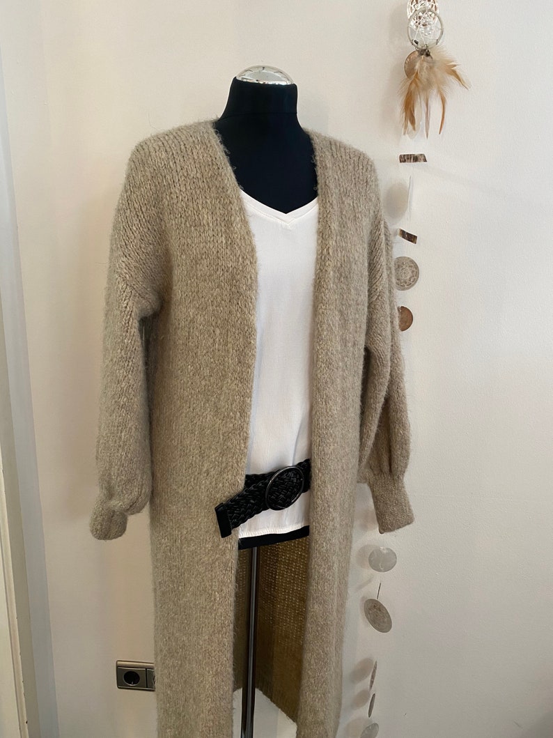 Cardigan//Strickjacke//Wollweiss//Größe 36-42 Bild 9