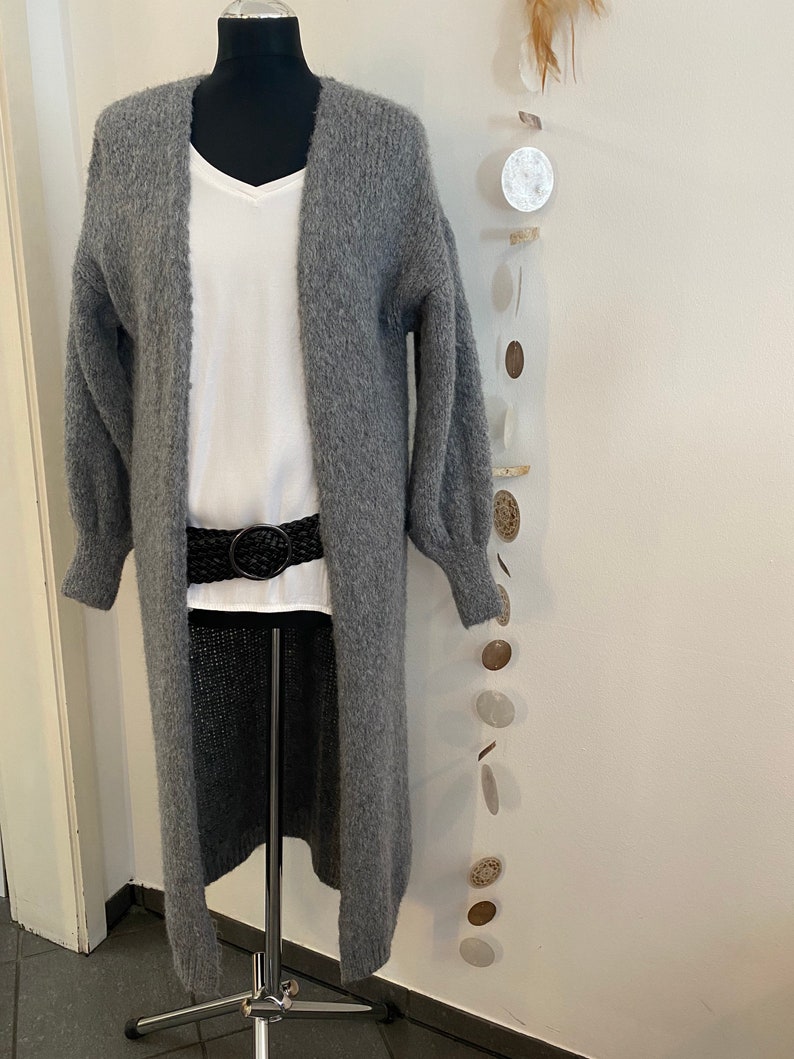 Cardigan//Strickjacke//Wollweiss//Größe 36-42 Bild 6