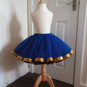 Royal Blue Tutu Skirt 40cm (Age 8 to Adult M)