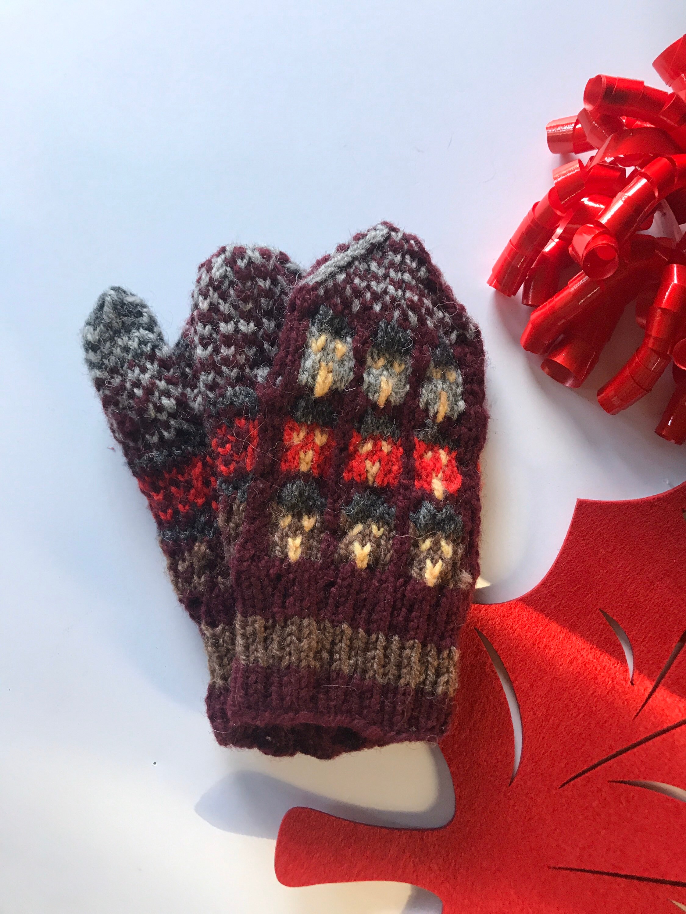 Child mittens/ warm mittens/ wool mittens/ handmade mittens/ Etsy