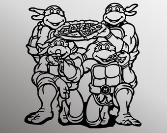 Tmnt Cut File Etsy