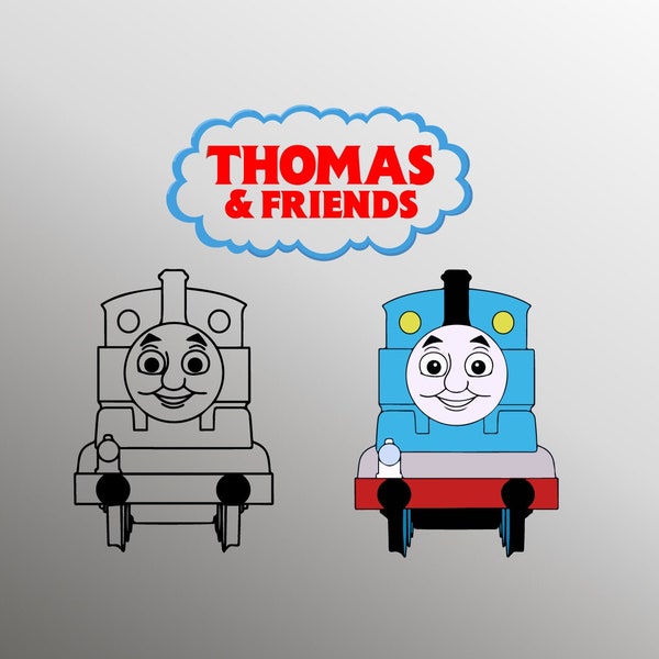 Thomas the Train svg, Thomas Train svg, Thomas Engine svg, Thomas and Friends svg, Thomas svg files, Thomas Train vector, Thomas svg file