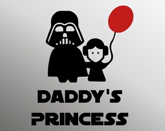 Free Free 134 Daddys Little Princess Star Wars Svg SVG PNG EPS DXF File