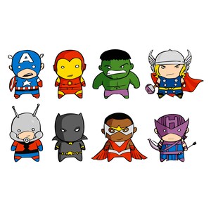 Baby avengers svg Avengers svg Marvel svg Superheroes svg | Etsy