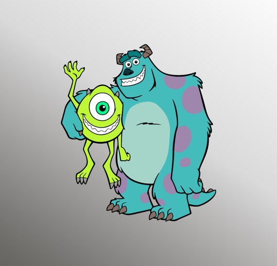 Download Mike Wazowski Svg James P Sullivan Svg Monsters Inc Svg Etsy
