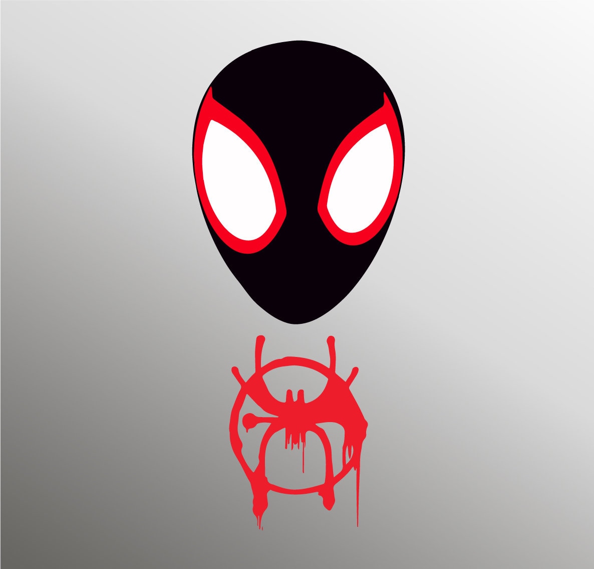 Spider Verse Svg Spider Man Svg Miles Morales Svg Into The Etsy France