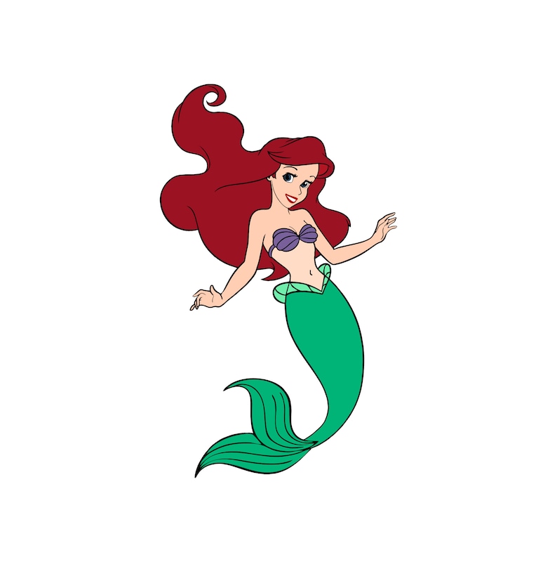 Little Mermaid Ariel Svg Free - 232+ Popular SVG Design