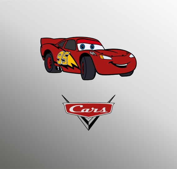 Lightning McQueen svg 'aars svg Mcqueen svg Disney Cars | Etsy