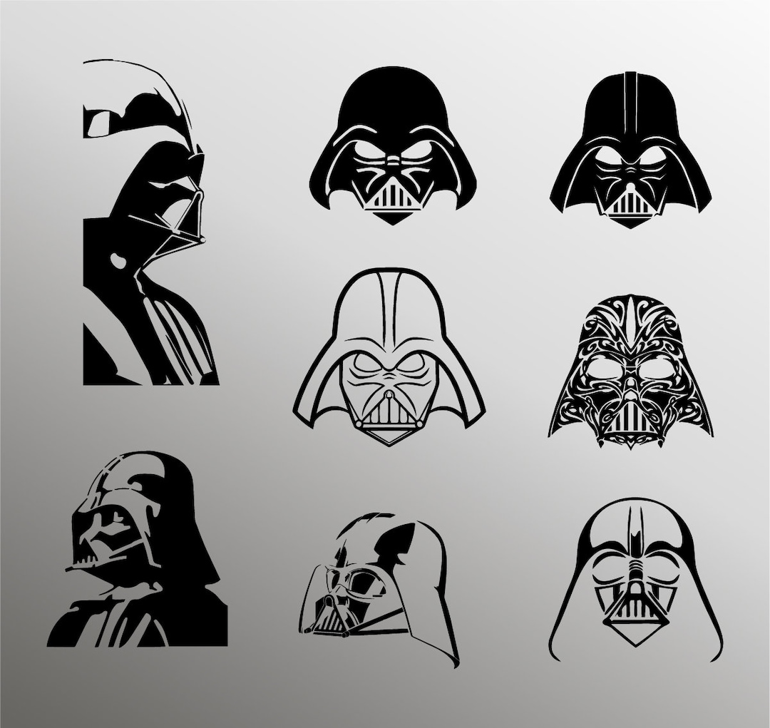 Darth Vader Svg, Star Wars Svg, Svg File for Cricut, Darth Vader ...