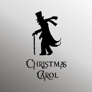 Christmas Carol svg, Christmas svg, Merry Christmas svg, svg files for cricut, Christmas cricut, Ebenezer svg, Ebenezer silhouette