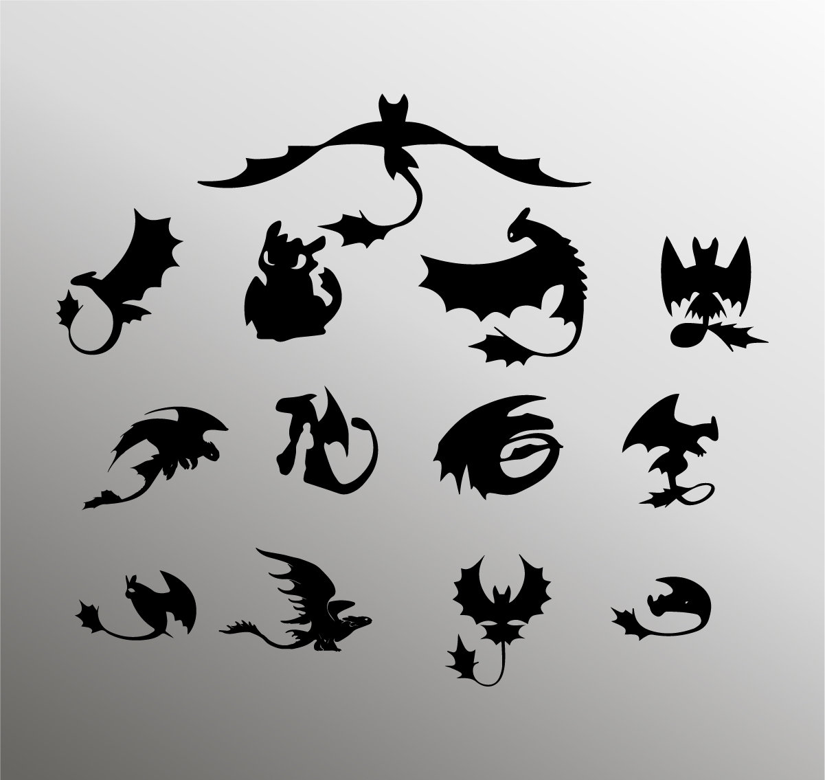 How To Train Your Dragon Svg Zahnloses Svg Drachen Svg Etsy