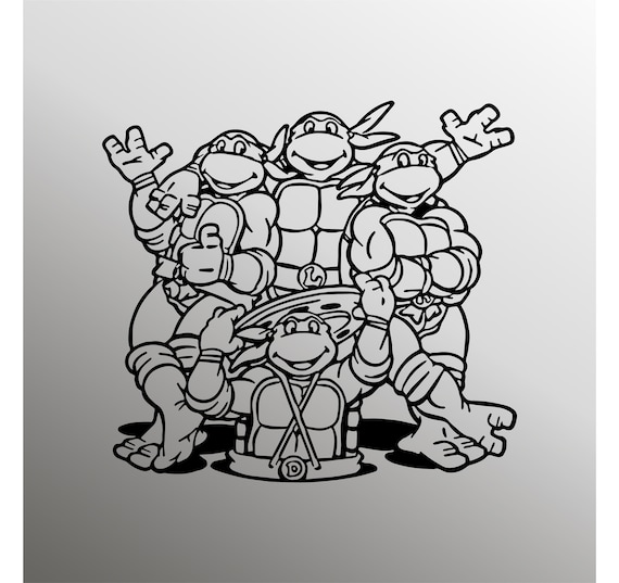 Download Ninja Turtle Svg Cut File Free