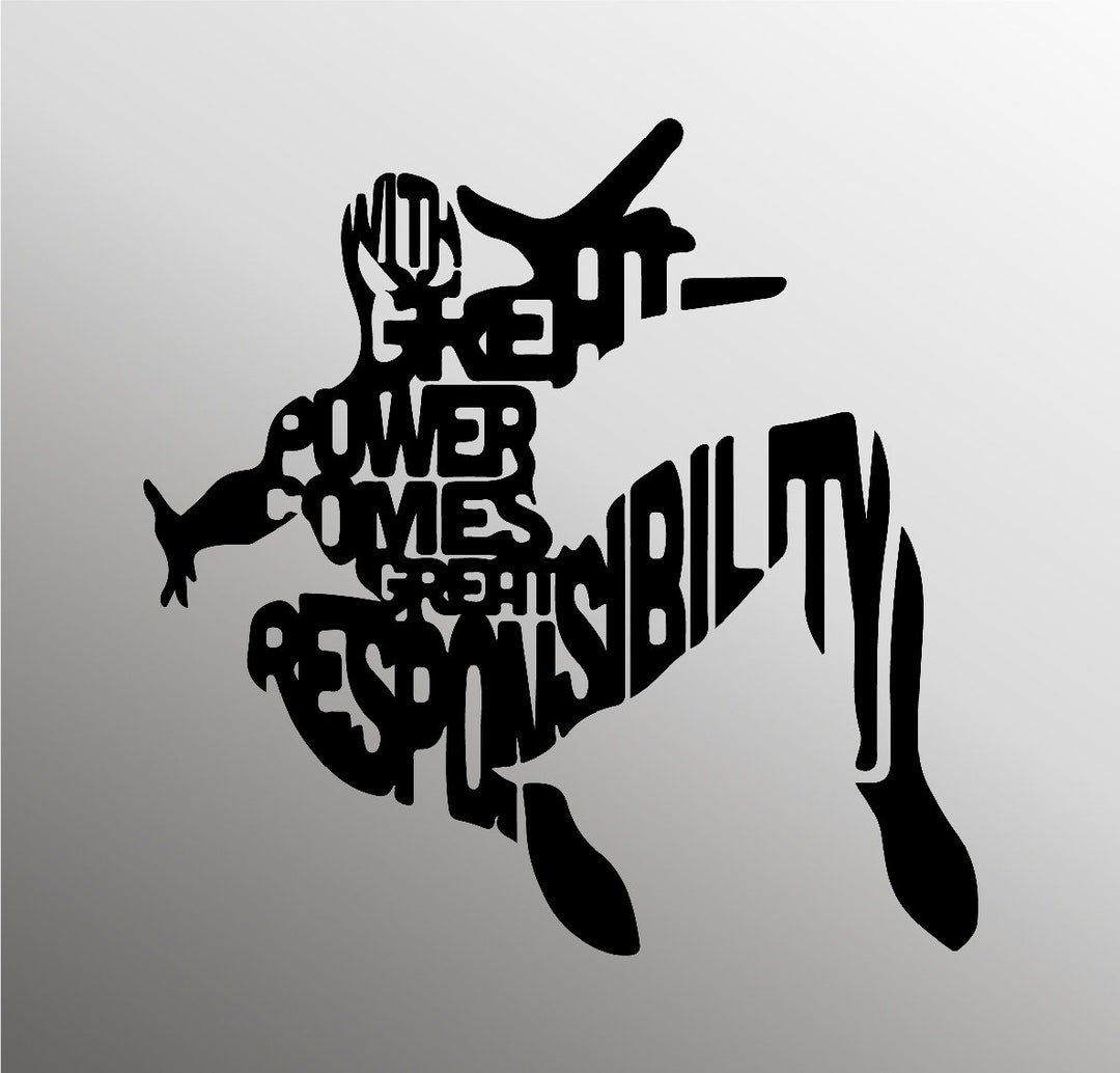 Mit großer Macht kommt große Verantwortung, große Macht große Verantwortung, Spider Man png