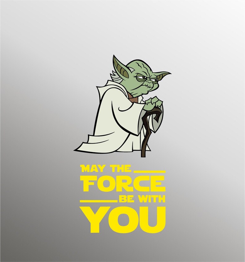 Yoda svg Master Yoda svg Star Wars Yoda svg Star Wars svg Etsy