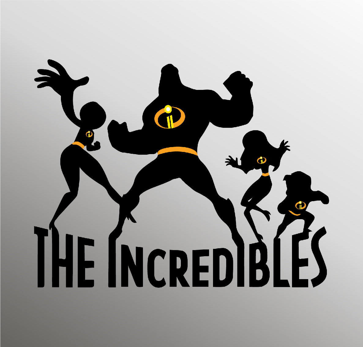 Incredibles svg Incredibles logo svg incredibles clipart | Etsy