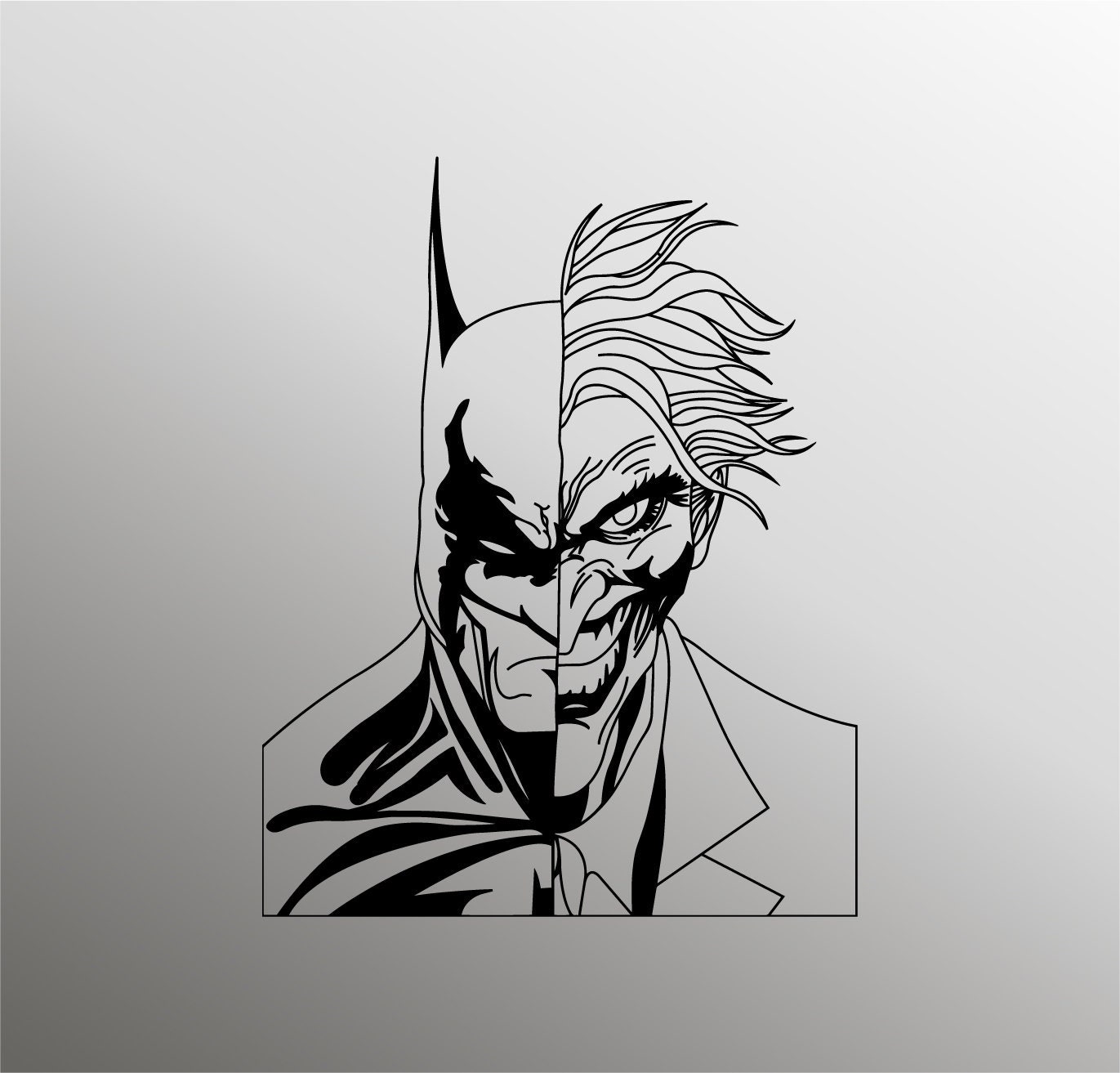 Download Batman Svg Joker Svg Batman Silhouette Superhero Svg Joker Etsy