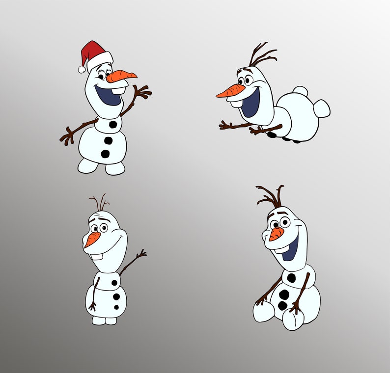 Download Olaf svg Frozen svg svg file for cricut Olaf silhouette | Etsy