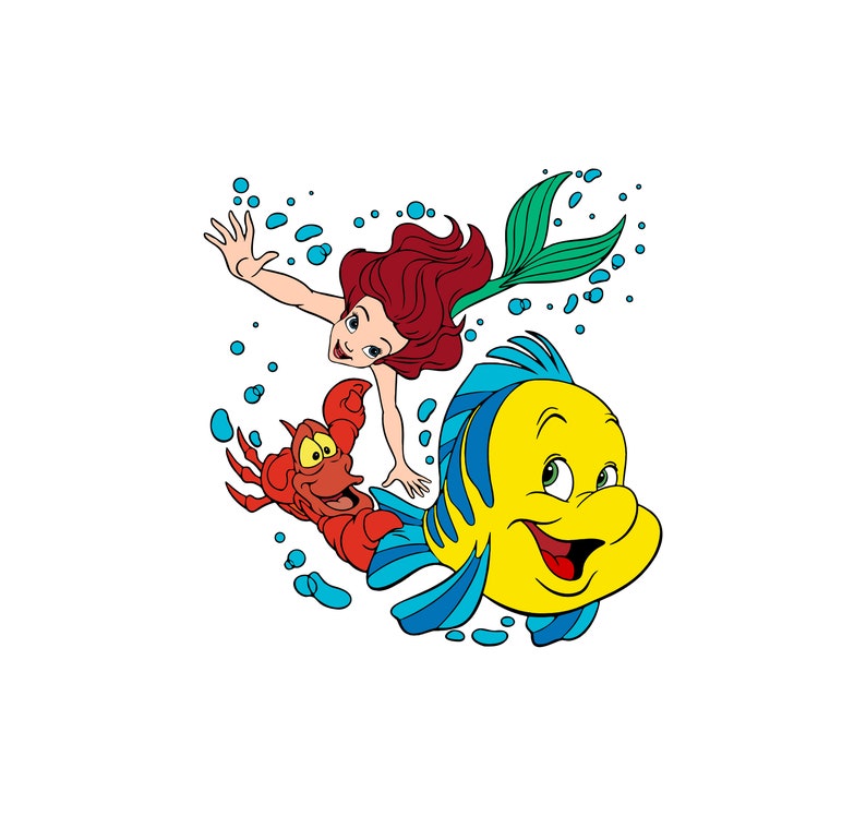 Free Free Little Mermaid Ariel Svg Free 946 SVG PNG EPS DXF File