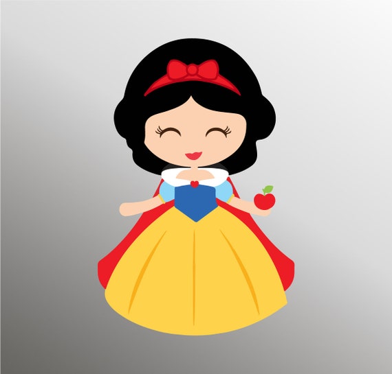 Baby Snow White Svg Snow White Svg Kid Snow White Svg Snow Etsy